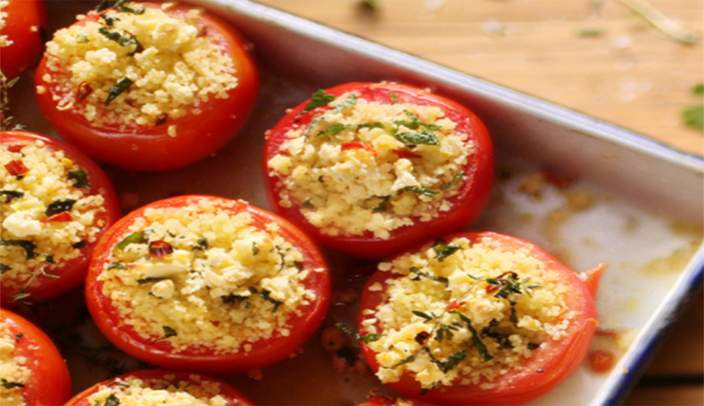 Baked Stuffed Tomatoes