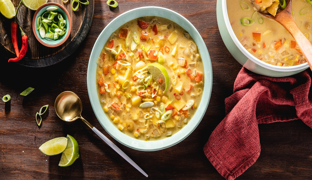 Coconut Corn Chowder