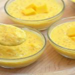 Coconut Mango Pudding