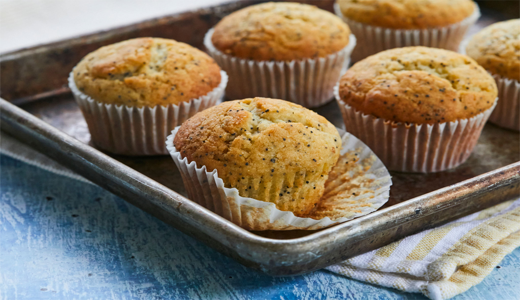 Lemon Poppy Muffins