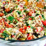 Lemon Tahini Quinoa Salad