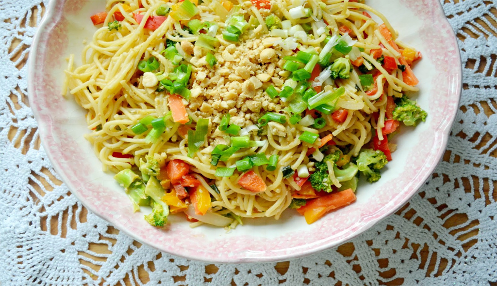 Nutty Veggie Noodles